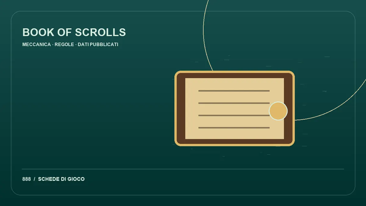 Book of Scrolls slot con libro e rune antiche