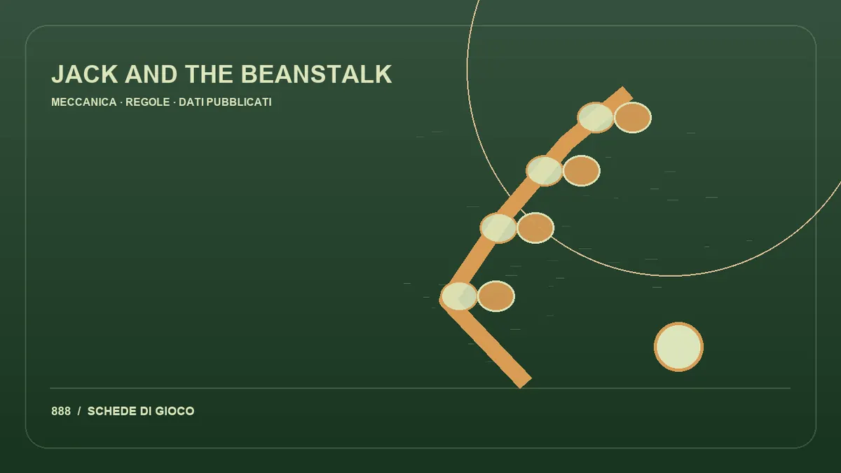 Jack and the Beanstalk slot con fagiolo magico